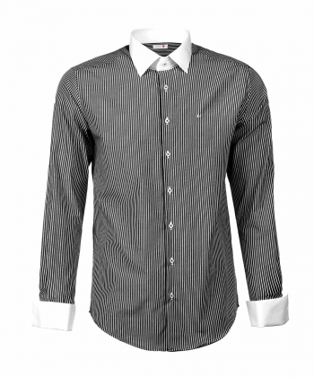 پیراهن مردانه راه راه ال سی من LC Man کد 02181123