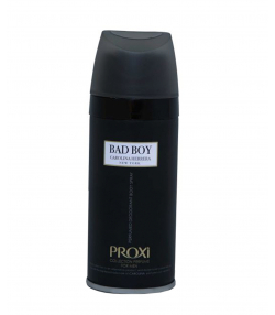 اسپری دئودورانت مردانه پروکسی Proxi مدل Bad Boy حجم 150 میلی لیتر