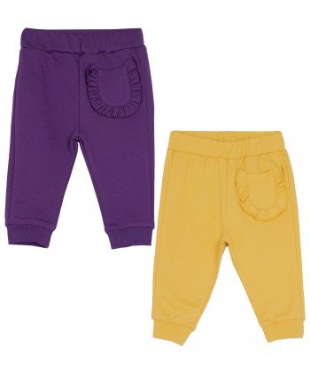 شلوار راحتی نوزادی ال سی وایکیکی LC Waikiki کد 0W29818 بسته 2 عددی