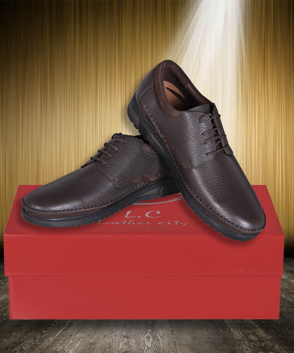 کفش راحتی مردانه شهر چرم Leather City مدل MT84