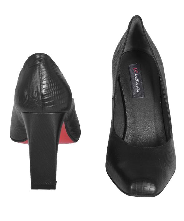کفش پاشنه بلند زنانه شهر چرم Leather City مدل si521
