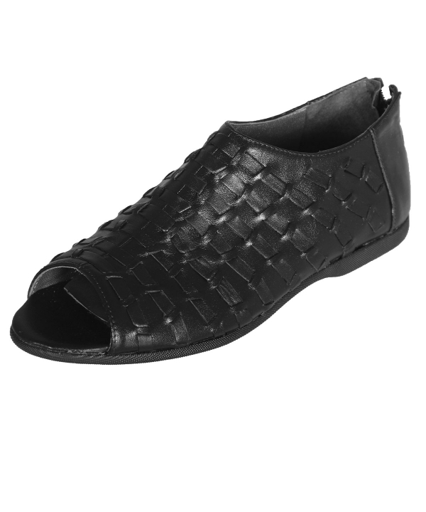 صندل چرم زنانه شهر چرم Leather City مدل pc125