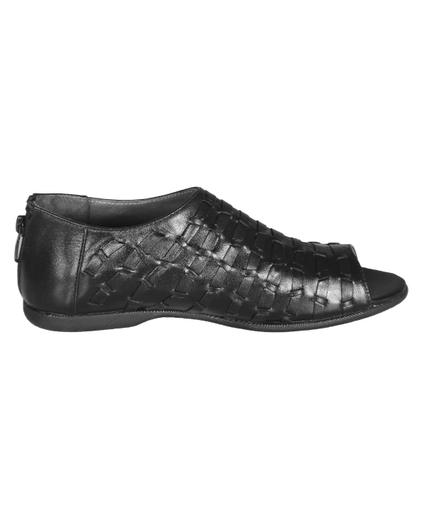 صندل چرم زنانه شهر چرم Leather City مدل pc125