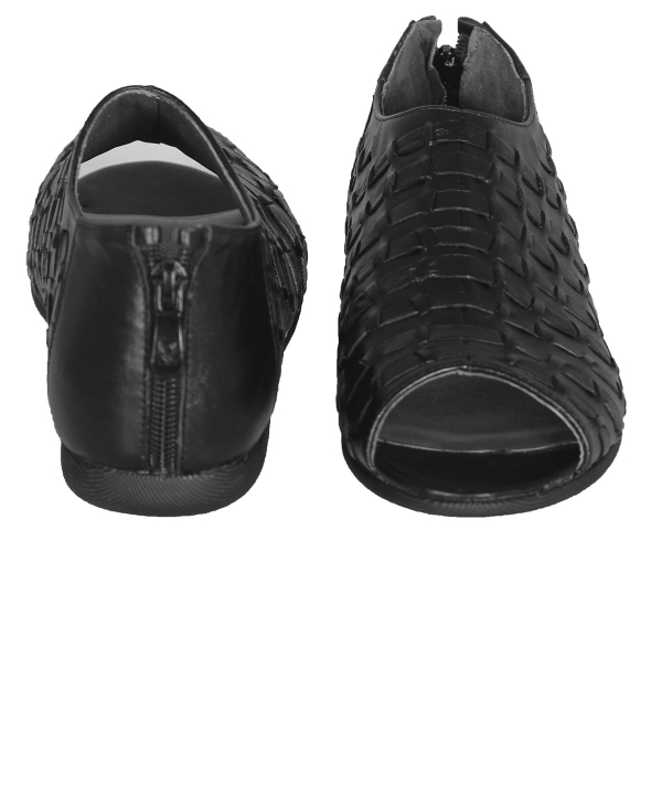 صندل چرم زنانه شهر چرم Leather City مدل pc125