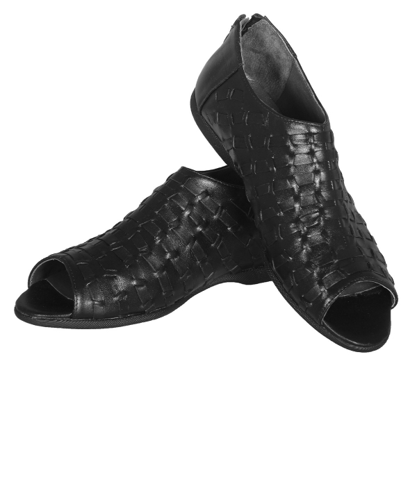 صندل چرم زنانه شهر چرم Leather City مدل pc125
