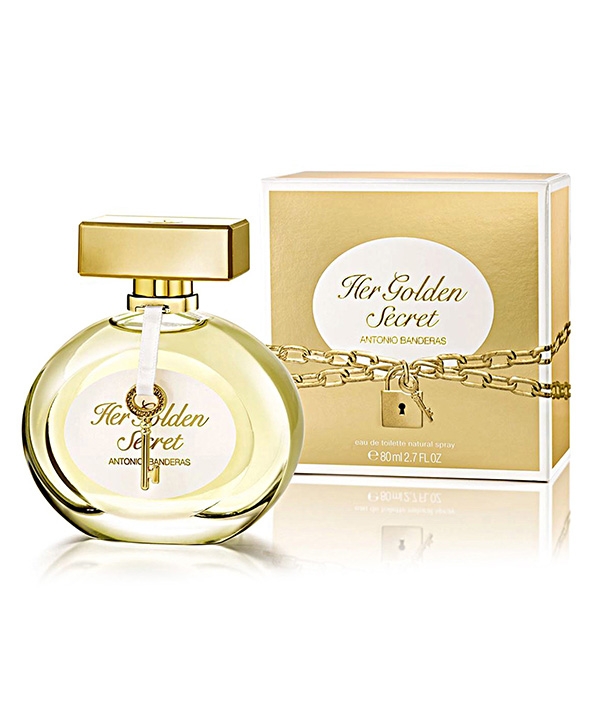 ادوتویلت زنانه آنتونیو باندراس مدل Her Golden Secret حجم 80 میلی لیتر