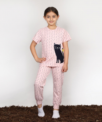 ست تیشرت و شلوار راحتی دخترانه مادر Madar مدل Lara
