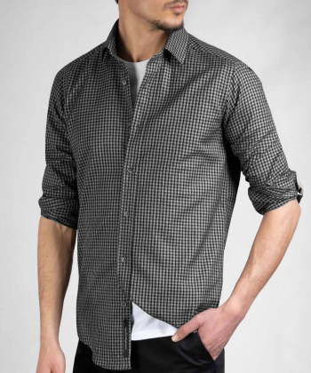 پیراهن چهارخانه مردانه کروم Corum کد 2120104