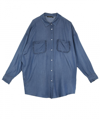 شومیز جین زنانه سرژه Serge کد 220107