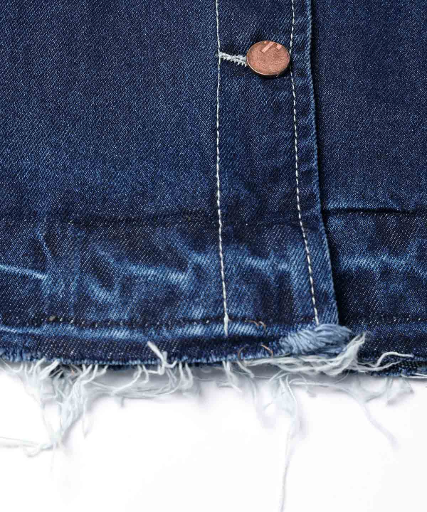 مانتو جین کوتاه زنانه جوتی جینز JootiJeans کد 11731618
