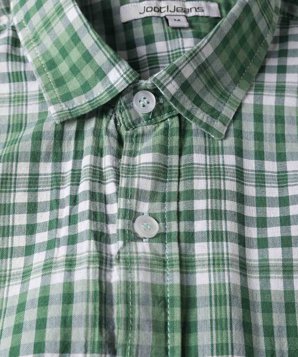 پیراهن چهارخانه مردانه جوتی جینز JootiJeans کد 04533097