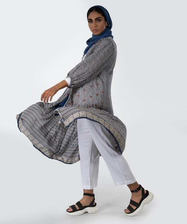 مانتو تابستانی زنانه جوتی جینز JootiJeans کد 01731619
