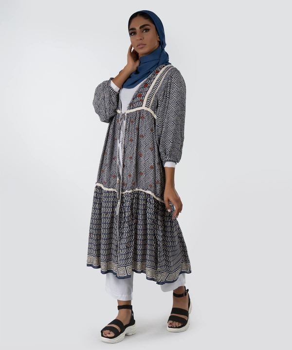 مانتو تابستانی زنانه جوتی جینز JootiJeans کد 01731619