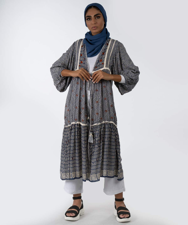 مانتو تابستانی زنانه جوتی جینز JootiJeans کد 01731619