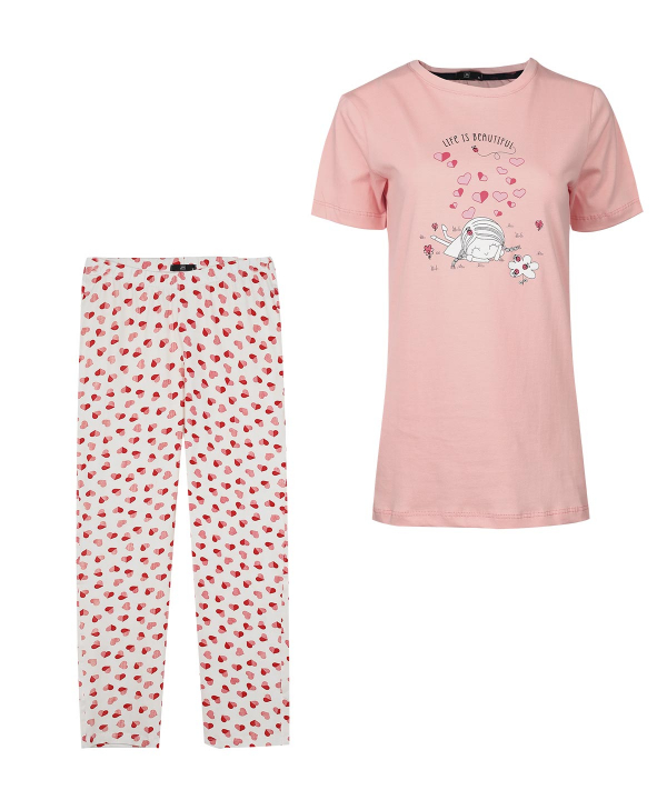 ست تیشرت و شلوار زنانه جامه پوش آرا JPA کد 4032019304
