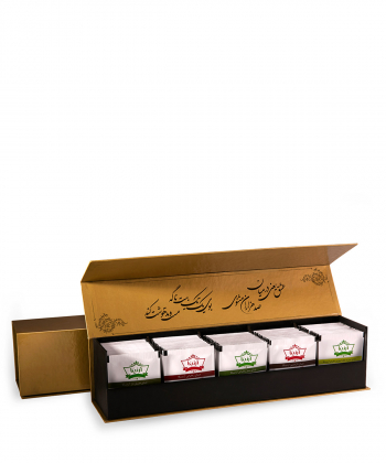 جعبه پذیرایی چای طعم دار آرنیکا Arnika بسته 75 عددی