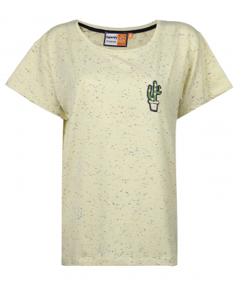 تیشرت یقه گرد زنانه سوپردرای Superdry مدل W10S10101C