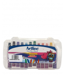 پاستل روغنی 12 رنگ آرت لاین Artline