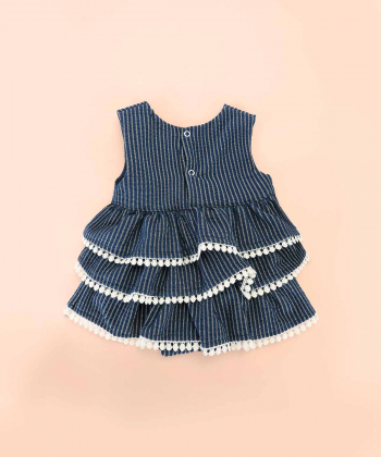 پیراهن نوزادی دخترانه فیورلا Fiorella مدل 2091408