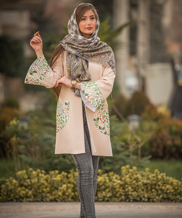 مانتو زنانه پرگل