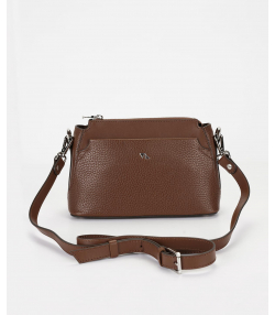کیف دوشی زنانه چرم طبیعی چرم مشهد Mashad Leather مدل S0752