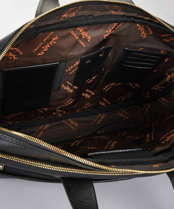 کیف اداری مردانه چرم مشهد Mashhad Leather مدل A5569