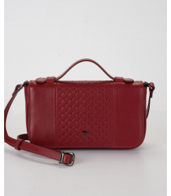 کیف دوشی زنانه چرم طبیعی چرم مشهد Mashad Leather مدل S0761