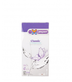 کاندوم کلاسیک ایکس دریم XDream مدل Classic بسته 12 عددی