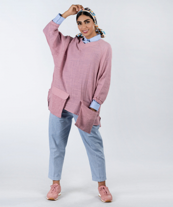 مانتو ساده زنانه جوتی جینز JootiJeans مدل 02731925