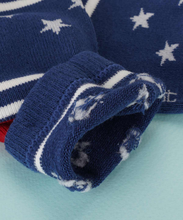 جوراب پسرانه جین وست Jeanswest کد 01812701 بسته 2 عددی