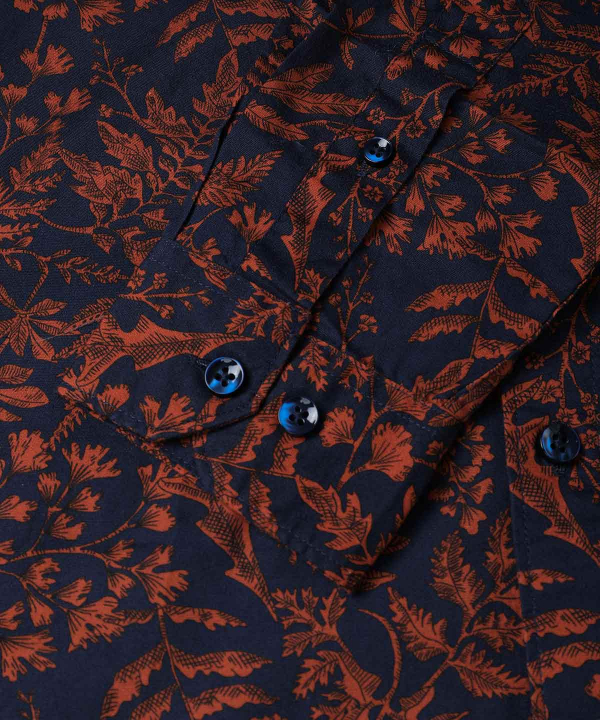 پیراهن طرح دار مردانه جوتی جینز JootiJeans کد 04531068