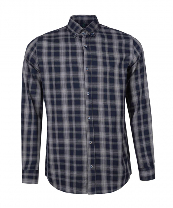 پیراهن مردانه چهارخانه آر ان اس RNS کد 120025