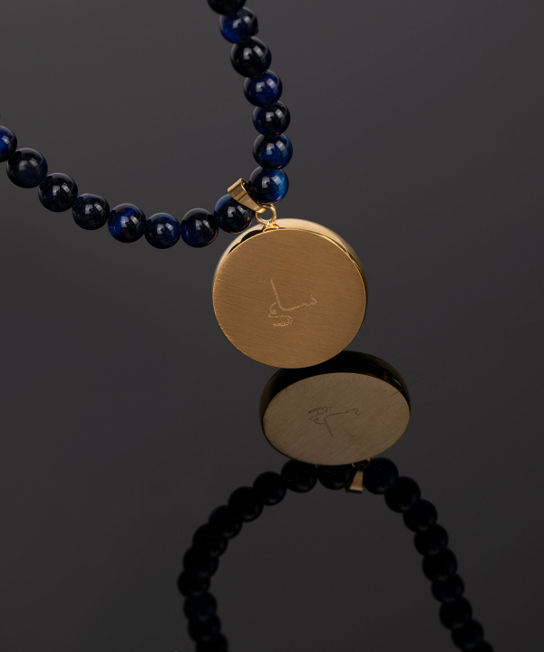گردنبند سام نورزاده Noorzadeh Gold Art طرح ماه شهریور کد 39