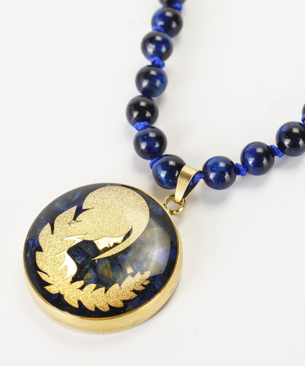 گردنبند سام نورزاده Noorzadeh Gold Art طرح ماه شهریور کد 391