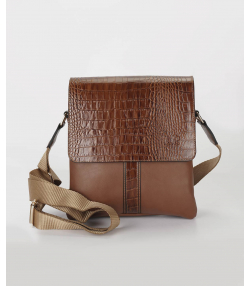 کیف دوشی چرم زنانه شهر چرم Leather City مدل MK1111353