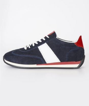 کفش کتانی چرم طبیعی مردانه آروما Aroma کد 11601002