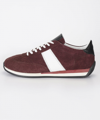 کفش کتانی چرم طبیعی مردانه آروما Aroma کد 11601002