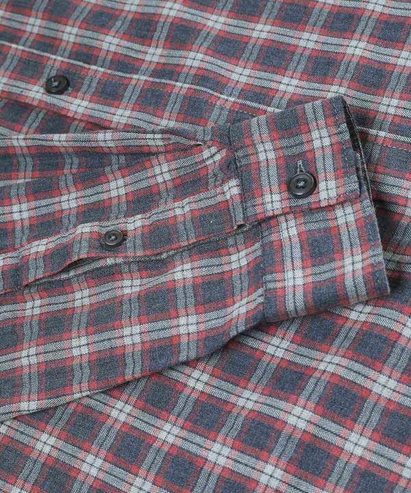 پیراهن چهارخانه مردانه جوتی جینز JootiJeans کد 04531093