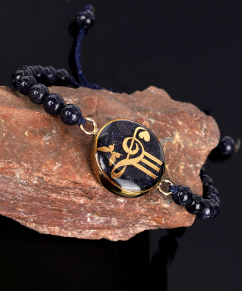 دستبند زنانه سام نورزاده Noorzadeh Gold Art طرح نت سل کد 26