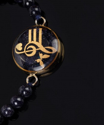 دستبند زنانه سام نورزاده Noorzadeh Gold Art طرح نت سل کد 26