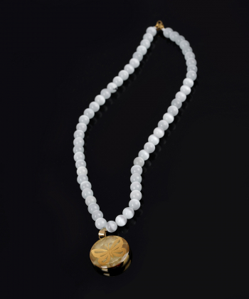 گردنبند سام نورزاده Noorzadeh Gold Art طرح پروانه کد 1271