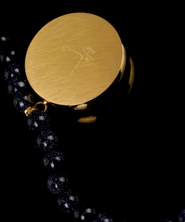 گردنبند زنانه سام نورزاده Noorzadeh Gold Art طرح پروانه کد 1292