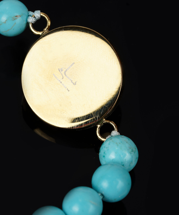 دستبند زنانه سام نورزاده Noorzadeh Gold Art طرح بته جقه کد 29
