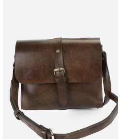 کیف دوشی چرم طبیعی لانکا Lanka Leather مدل CB-21
