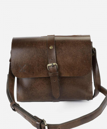 کیف دوشی چرم طبیعی لانکا Lanka Leather مدل CB-21