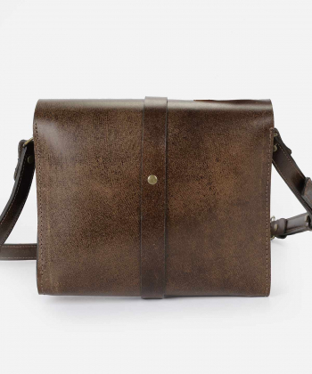 کیف دوشی چرم طبیعی لانکا Lanka Leather مدل CB-21