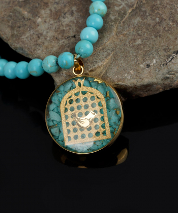 گردنبند سام نورزاده Noorzadeh Gold Art طرح مرغ آمین کد 932