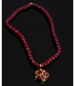گردنبند زنانه سام نورزاده Noorzadeh Gold Art طرح عشق کد 991