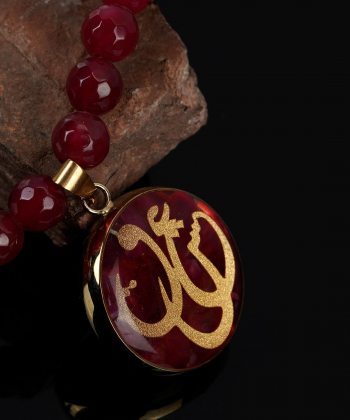 گردنبند زنانه سام نورزاده Noorzadeh Gold Art طرح عشق کد 991