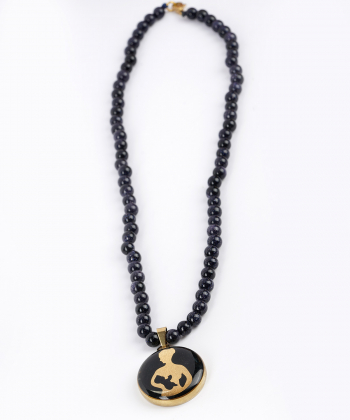 گردنبند سام نورزاده Noorzadeh Gold Art طرح دلربا کد 821